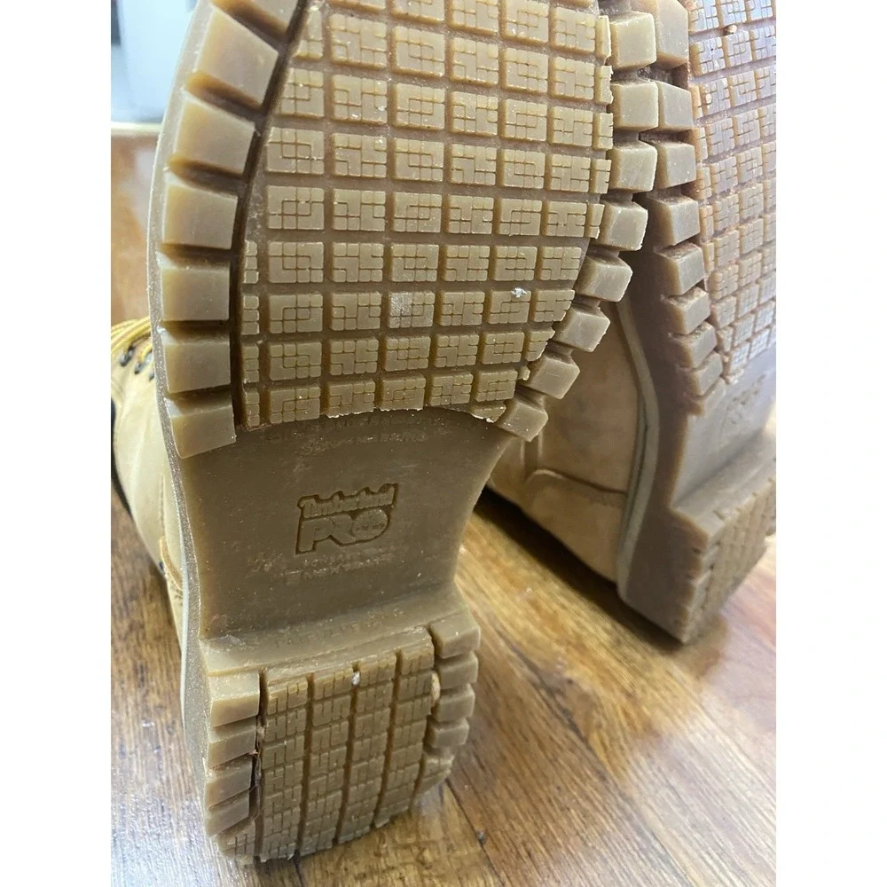 Waterproof Insulated Work Boots Soft Toe Timberland PRO Wheat‎ Men 8.5M